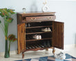 Denmark Sheesham Wood Shoe Rack - Furniselan
