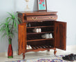 Denmark Sheesham Wood Shoe Rack - Furniselan