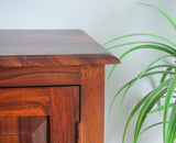 Denmark Sheesham Wood Three Doors Sideboard - Furniselan - Maple-Finish
