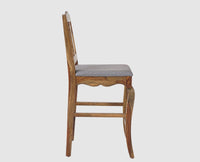 Denmark Solid Wood Bar Chair - Furniselan - Teak-Finish