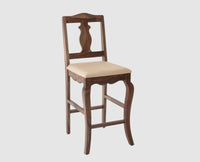 Denmark Solid Wood Bar Chair - Furniselan - Grey-Finish
