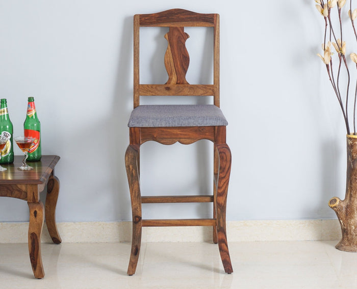 Denmark Solid Wood Bar Chair - Furniselan