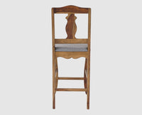 Denmark Solid Wood Bar Chair - Furniselan - Teak-Finish