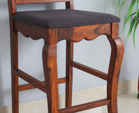 Denmark Solid Wood Bar Chair - Furniselan - Maple-Finish