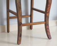 Denmark Solid Wood Bar Chair - Furniselan - Teak-Finish