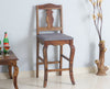 Denmark Solid Wood Bar Chair - FurniselanFurniselan