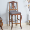 Denmark Solid Wood Bar Chair - Furniselan - Teak-Finish