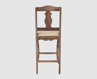 Denmark Solid Wood Bar Chair - Furniselan - Grey-Finish