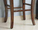 Denmark Solid Wood Bar Stool - Furniselan - Grey-Finish