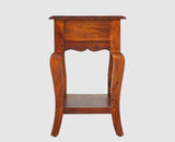 Denmark Solid Wood Bedside Table - Bedside Table - Furniselan - Maple-Finish