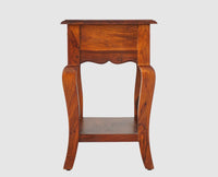 Denmark Solid Wood Bedside Table - Bedside Table - Furniselan - Maple-Finish