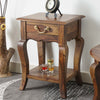 Denmark Solid Wood Bedside Table - Bedside Table - Furniselan - Teak-Finish