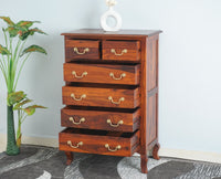 Denmark Solid Wood Chest of Drawer - Furniselan - Maple-Finish