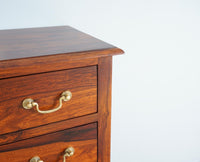 Denmark Solid Wood Chest of Drawer - Furniselan - Maple-Finish