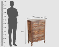 Denmark Solid Wood Chest of Drawer - Furniselan - Grey-Finish