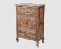 Denmark Solid Wood Chest of Drawer - Furniselan - Grey-Finish