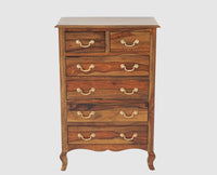 Denmark Solid Wood Chest of Drawer - Furniselan - Teak-Finish