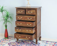 Denmark Solid Wood Chest of Drawer - Furniselan - Teak-Finish