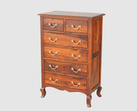 Denmark Solid Wood Chest of Drawer - Furniselan - Maple-Finish