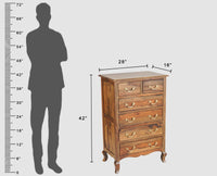 Denmark Solid Wood Chest of Drawer - Furniselan - Teak-Finish