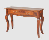 Denmark Solid Wood Dressing Table With Wall Hang Mirror - Furniselan-Maple-Finish