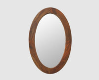 Denmark Solid Wood Dressing Table With Wall Hang Mirror - Furniselan-Teak-Finish