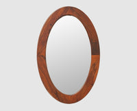 Denmark Solid Wood Dressing Table With Wall Hang Mirror - Furniselan-Maple-Finish