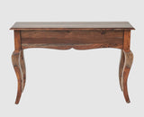 Denmark Solid Wood Dressing Table With Wall Hang Mirror - Furniselan-Grey-Finish