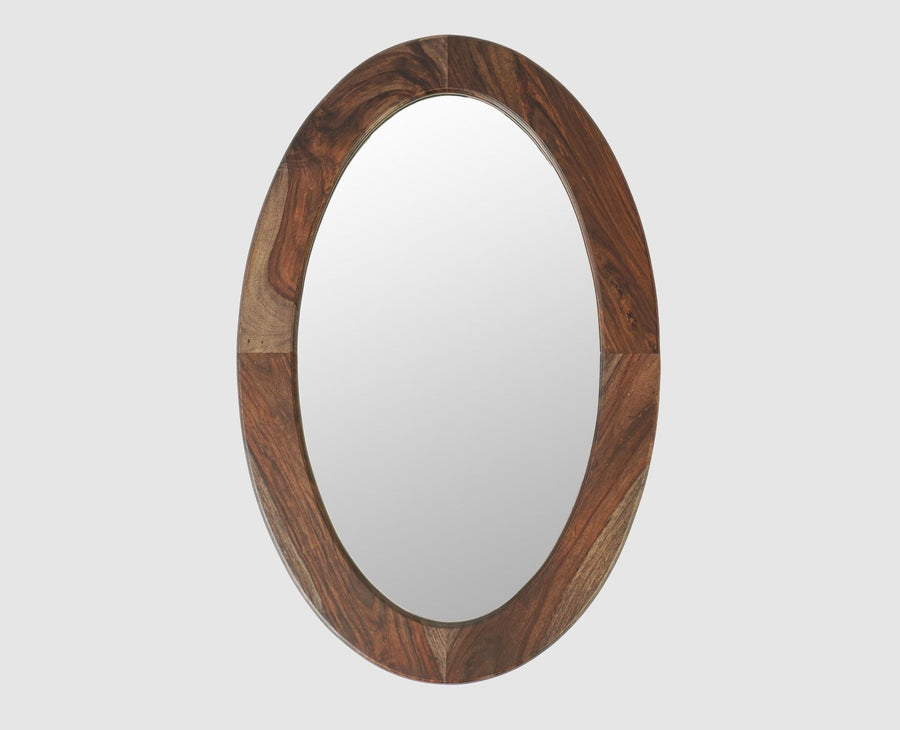 Denmark Solid Wood Dressing Table With Wall Hang Mirror - Furniselan-Grey-Finish