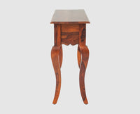 Denmark Solid Wood Dressing Table With Wall Hang Mirror - Furniselan-Maple-Finish
