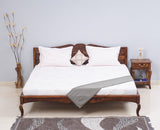 Denmark Solid Wood King Size Bed