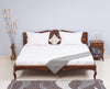 Denmark Solid Wood King Size Bed - FurniselanFurniselan