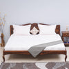 Denmark Solid Wood King Size Bed - Furniselan-Teak-Finish