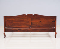 Denmark Solid Wood King Size Bed - Furniselan-Maple-Finish