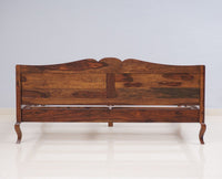 Denmark Solid Wood King Size Bed - Furniselan-Teak-Finish