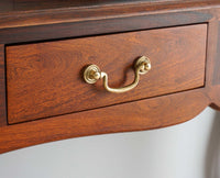 Denmark Two Drawer Study and Laptop Table - Study Table - Furniselan - Maple-Finish
