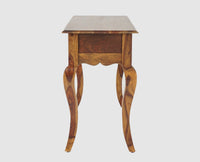 Denmark Two Drawer Study and Laptop Table - Study Table - Furniselan - Teak-Finish