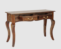 Denmark Two Drawer Study and Laptop Table - Study Table - Furniselan - Grey-Finish