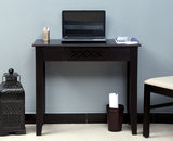 Denpasar Solid Wood Study Table with One Drawer