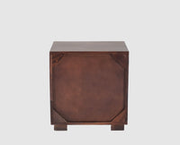 Denver Solid Wood Three Drawer Bedside Table Furniselan-Grey-Finish