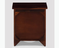 Dubai Solid Wood One Drawer Bedside Table - Bedside Table - Furniselan-Rosewood-Fine-Finish