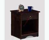 Dubai Solid Wood One Drawer Bedside Table