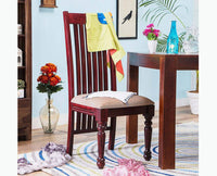Durban Sheesham Wood Dining Chair Set of Two - Dining Set - Furniselan - Rosewood-Fine-Finish