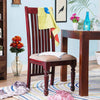 Durban Sheesham Wood Dining Chair Set of Two - Dining Set - Furniselan - Rosewood-Fine-Finish