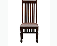 Durban Sheesham Wood Dining Chair Set of Two - Dining Set - Furniselan - Teak-Finish