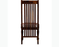 Durban Sheesham Wood Dining Chair Set of Two - Dining Set - Furniselan - Teak-Finish