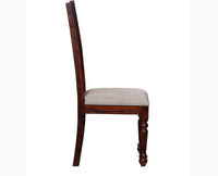 Durban Sheesham Wood Dining Chair Set of Two - Dining Set - Furniselan - Maple-Finish