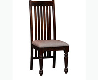 Durban Sheesham Wood Dining Chair Set of Two - Dining Set - Furniselan - Teak-Finish