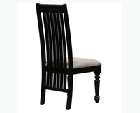 Durban Sheesham Wood Dining Chair Set of Two - Dining Set - Furniselan - Walnut-Finish