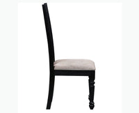 Durban Sheesham Wood Dining Chair Set of Two - Dining Set - Furniselan - Walnut-Finish